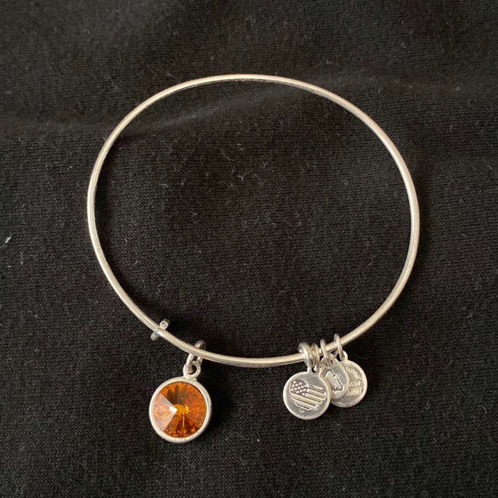 Alex and ani November birthstone bracelet
